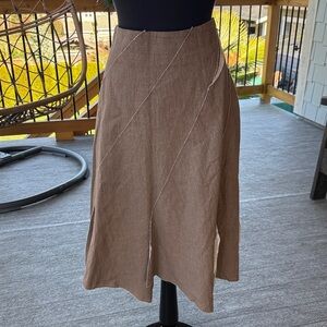 The People Have Spoken | Linen Blend Skirt